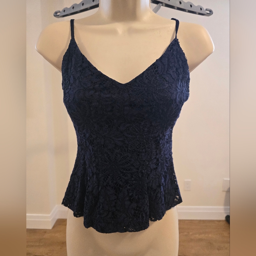 Lace tank top